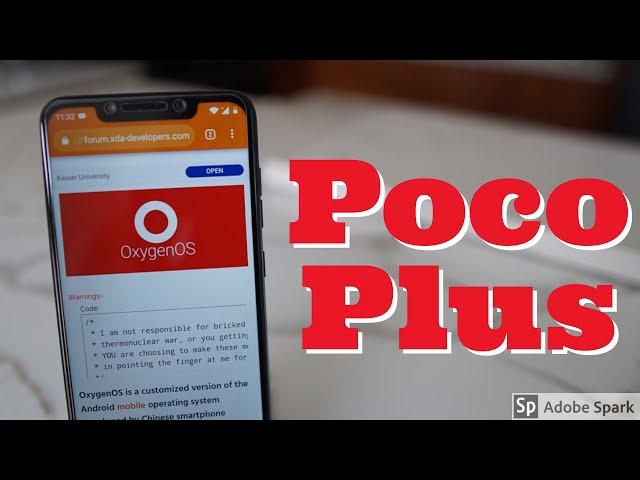 Pocophone F1 - How to install Oxygen OS