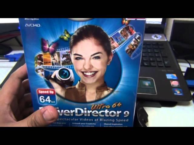 Unboxing: Power Director 9