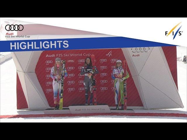 Highlights | Amazing Sofia Goggia celebrates her maiden victory at Jeongseon |FIS Alpine