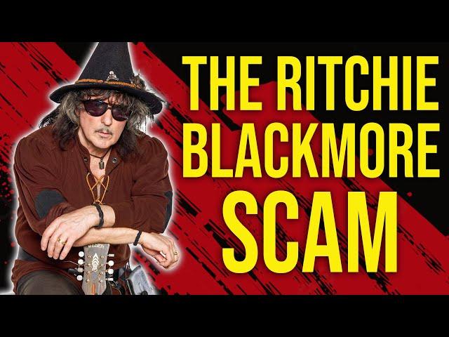 INSANE but TRUE: The Ritchie Blackmore Scam