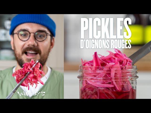 Les pickles ultra-simples à faire, que j'ai toujours dans mon frigo ! 