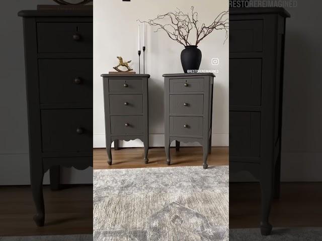 Antique Nightstand Makeover #furnitureflip #furniture #diy #makeover #savetheplanet #beforeandafter