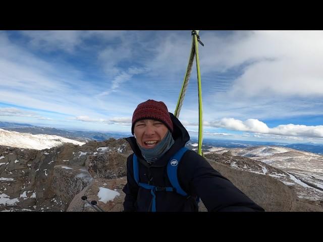 14er Skiing: Mount Blue Sky (02/24/25)