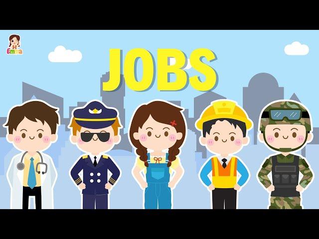 Học từ vựng Nghề Nghiệp trong Tiếng Anh | Dạy bé từ vựng Tiếng Anh về nghề nghiệp | Jobs Vocabulary