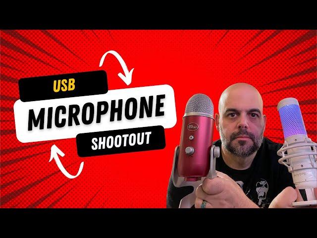 USB Mic Shootout - Blue Yeti vs Hyper X Quadcast S