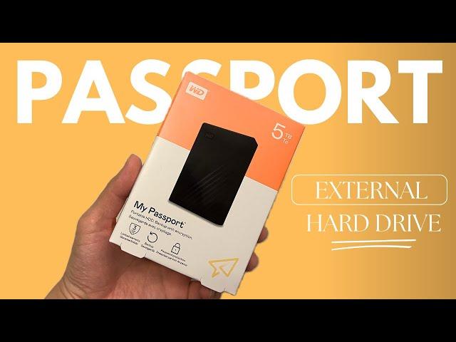 WD My Passport 5TB External Hard Drive Speed Test