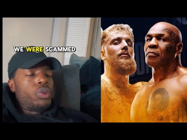 Jake Paul VS Mike Tyson SCAMMM