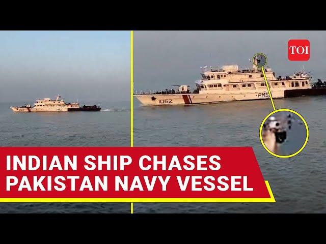 Indian Sea Warriors Chase Pak Navy Ship After Seven Captured; Vessel Destroyed, 7 Fishermen Rescued