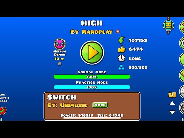 I JUST BEAT MY FIRST MEDIUM DEMON! (Geometry Dash)