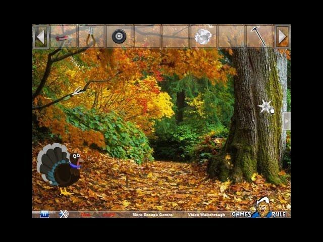 Thanksgiving Fall Forest Escape walkthrough Games2Rule.