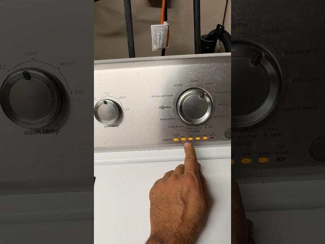 Maytag washer not working quick fix|maytag washer not working reset