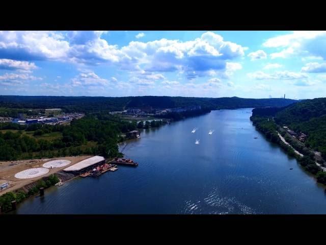 DJI PHANTOM 3 Professional - BEAVER COUNTY, PA - Ohio River - Lockhouse 6 - QuippaDrone