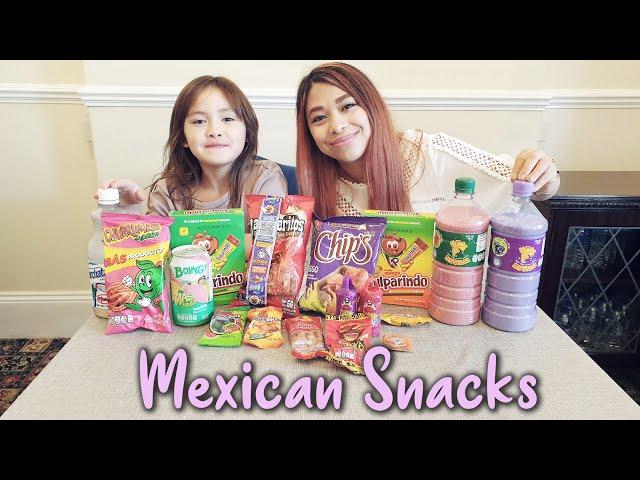 Kid Tries Mexican Snacks for the First Time