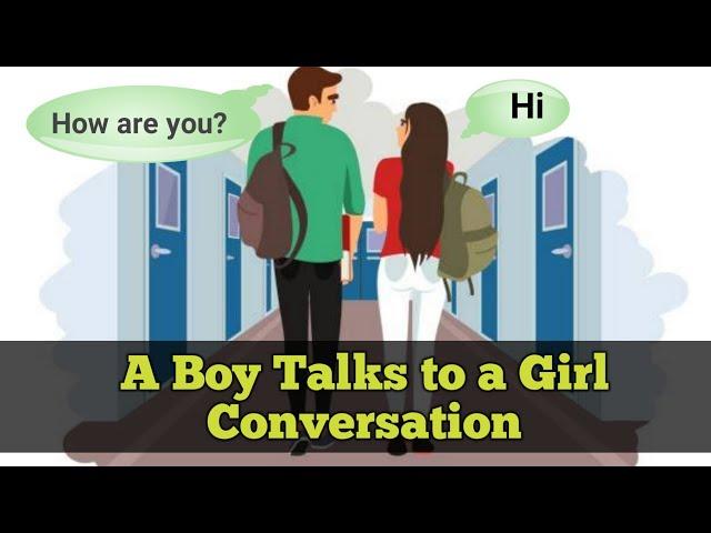 A Boy Talks to a Girl English Speaking Conversation || English Subtitles ||