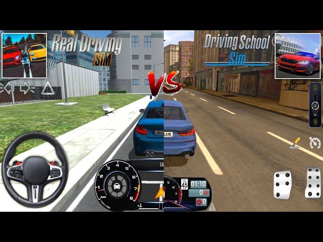 Real Driving Sim vs Driving School Sim Comparison - Which one is best?