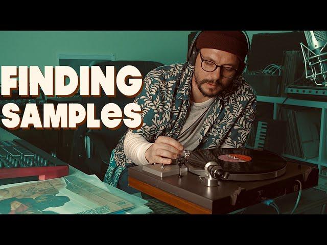 Chopping Jazz and Soul records for samples and beatmaking