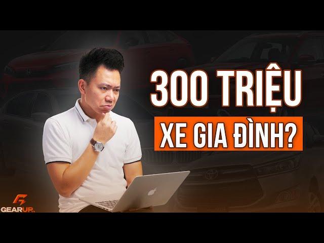 Tài chính 300 triệu, mua xe gì cho gia đình | GearUp TrafficTalk 29