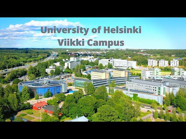 University of Helsinki, 4k drone video