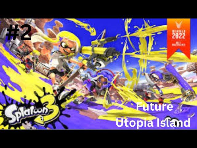 ADE: Splatoon 3 - Gameplay Walkthrough Part 2 - Story Mode! Future Utopia Island (Nintendo Switch)