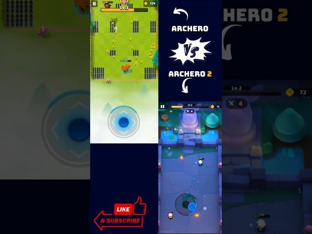 Archero vs Archero 2 - Epic RPG Showdown! #Archero #Archero2 #MobileGaming