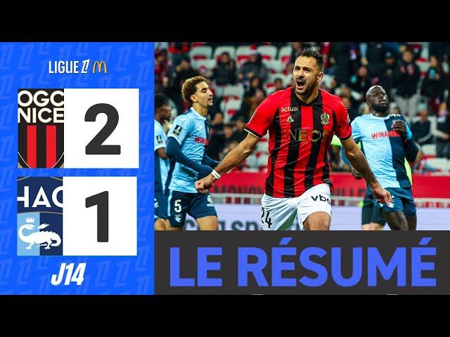 OGC Nice - Havre AC | 2-1 | Le Résumé | Ligue 1 2024-25