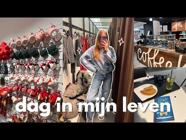 Dag in mijn leven ⭐️ kerst cadeau's shoppen  mijn verlanglijstje & naar eindhoven  vlogmas dag 19