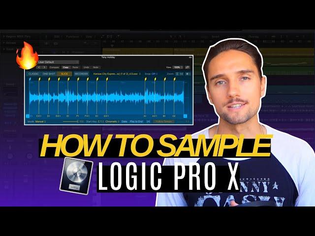  How to Chop FIRE Samples in Logic Pro X 10.5 | Quick Sampler (Q-Sampler) Tutorial