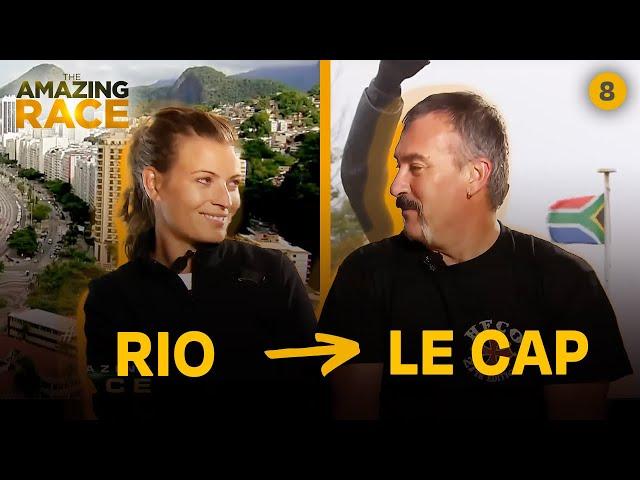 AMAZING RACE :  On s'approche des demi-finales! | de Rio au Cap | EPISODE 8 COMPLET