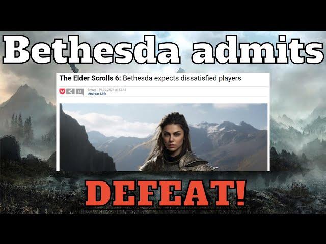 Bethesda Admits Defeat!