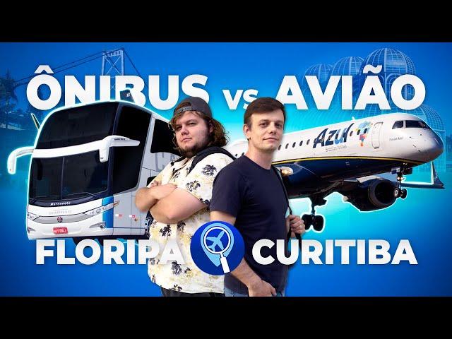 Ônibus ou Avião: qual o melhor jeito de viajar de Florianópolis para Curitiba?