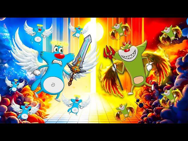 Roblox The God Battle Between God Oggy And God Jack