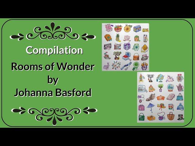 Rooms of Wonder by Johanna Basford - Lost Objects Compilation