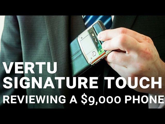 Vertu Signature Touch: This is a $9,000 luxury smartphone