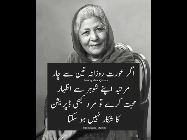 islmic  Quotes Urdu/Bano Qudsia poetry dpz /islmic shorts #shorts #viral #trueline#shortsfeed