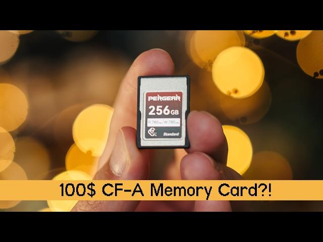 The Cheapest CFexpress Type A Memory Card - Pergear Standard 256GB