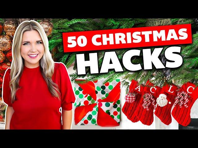 50 Christmas Hacks you NEED to know!