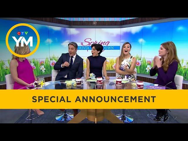 One of the hosts has a very special announcement | Your Morning