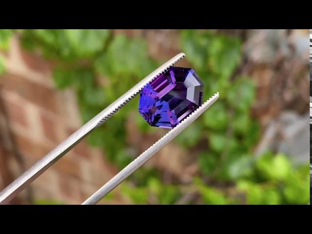 8.20ct Unheated Tanzanite in Diffused Daylight