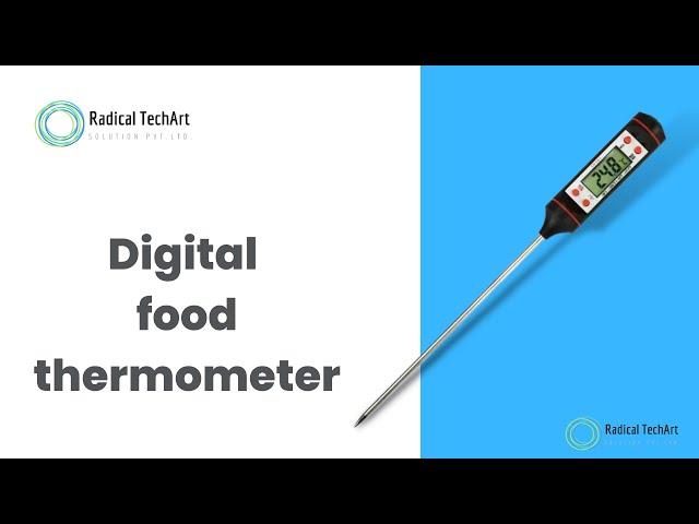 DIGITAL FOOD THERMOMETER UNBOXING TESTING AND REVIEW RadicalTechArt I RadicalTalks I RadicalTechMart