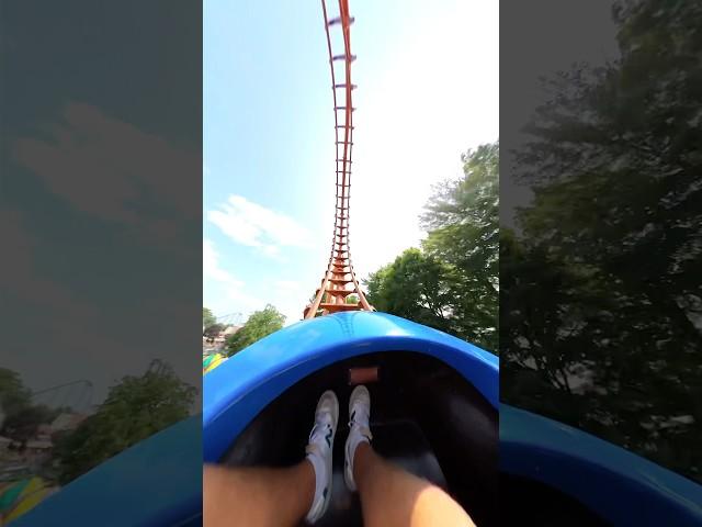 Dropping in 10 SECONDS on this Six Flags Ride