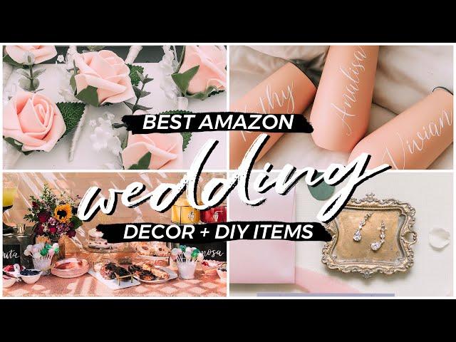 10 Best Amazon Wedding Products for Brides on a Budget | Decorations, Floral, Bridesmaids Gifts