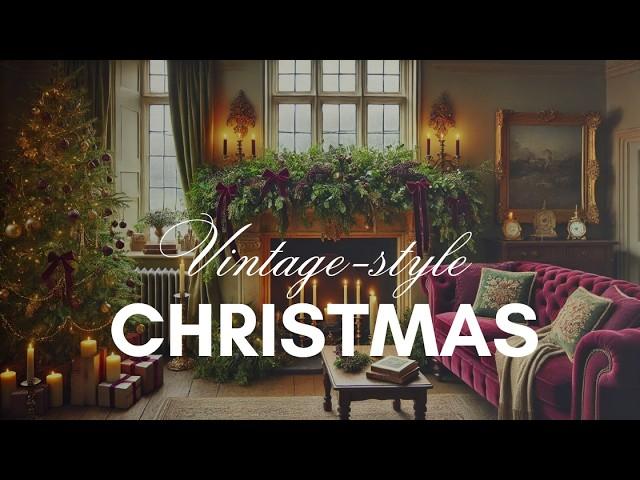 2024 Vintage Christmas Decor: 300+ Ideas with Music | Christmas Wallpaper