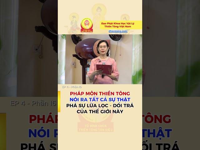 PHÁP MÔN THIỀN TÔNG PHÁ HẾT SỰ GIẢ DỐI Ở THẾ GIỚI NÀY | Giải Đáp Thiền Tông Tân Diệu | TTTD