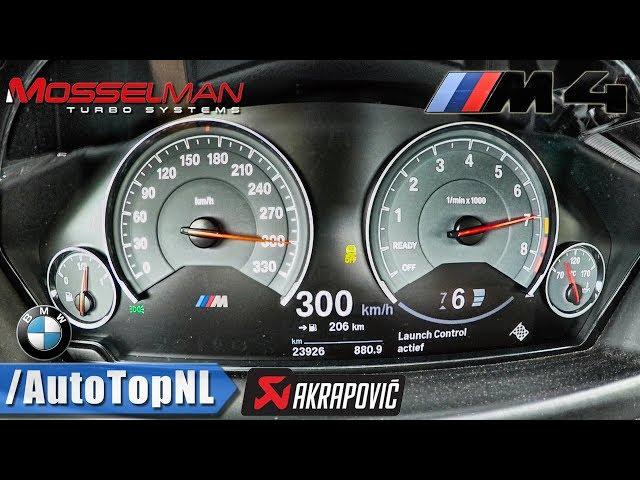 BMW M4 620HP Mosselman | 0-300km/h ACCELERATION SPEED & LAUNCH CONTROL by AutoTopNL