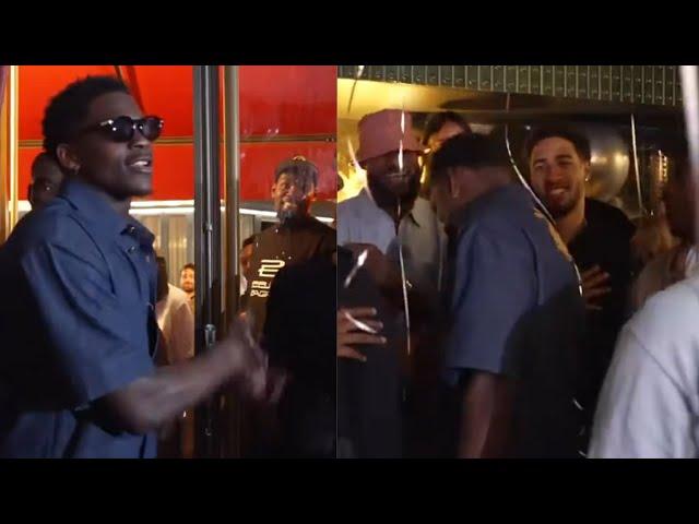 LeBron James & Kevin Durant SUPRISES Anthony Edwards WITH a party for  his 23rd birthday!