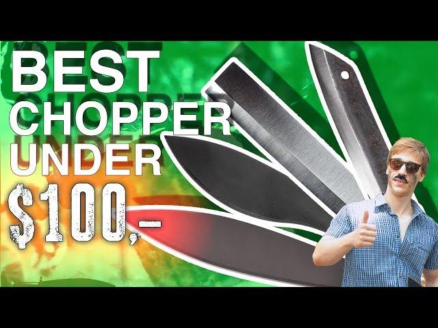 The BEST Chopping Knives Under $100,- ! Cold steel, Terava, Silky.