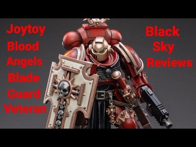 Joytoy Warhammer 40k Primaris Space Marine Blood Angels Bladeguard Veteran 1:18 Scale Figure Review