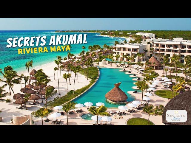 Secrets Akumal Riviera Maya | Complete Walkthrough Tour | All Public Spaces Explained 4K