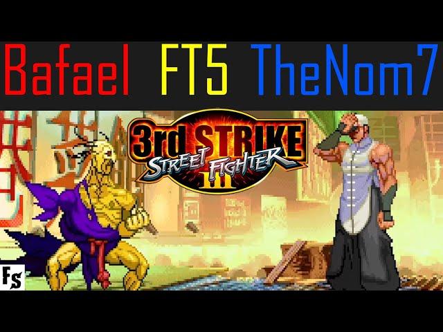 Street Fighter III: Third Strike - Bafael [Oro] vs TheNom7 [Ken/Yun] (Fightcade FT5)