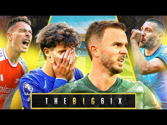 SPURS BOTTLE IT AT BRIGHTON! | CHELSEA FALTER AT HOME! | TOP 3 WIN! | TEN HAG SAFE? | The Big 6ix